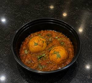 Egg curry with aloo