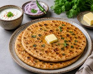 3 Aloo Pyaaz Paratha