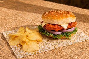 Chicken Cracker Burger