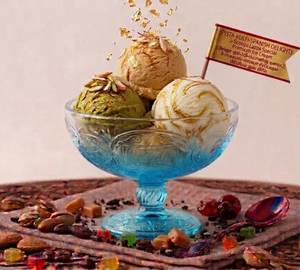 (Pista-Kulfi-Spanish Delight) 3-Scoops Lazza Special Premium Ice Cream