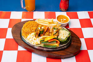 Paneer Tikka Sizzler