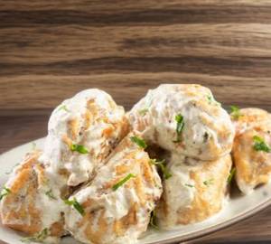 Cheese Afghani Malai Momos