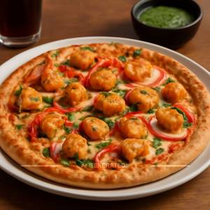 Smoky Tandoori Paneer Pizza