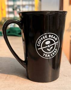 Coffee Mug Black 16 Oz