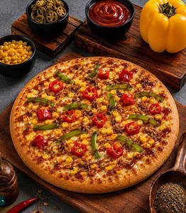 Korean Veg Pizza