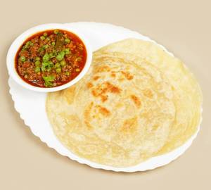 Mutton Keema With 2 Laccha Paratha Or 2 malabar paratha