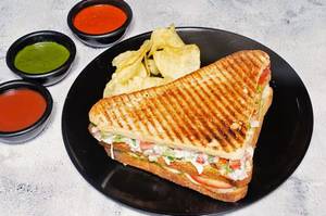 Grilled Mint Mayo Paneer Sandwich
