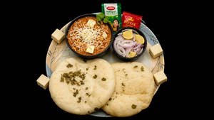 Cheese Chole [250 Ml] With 2 Kulcha