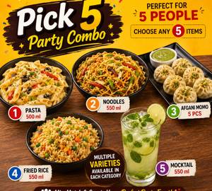 Pick 5 (items)– Party Combo ⭐