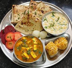 Paneer thali