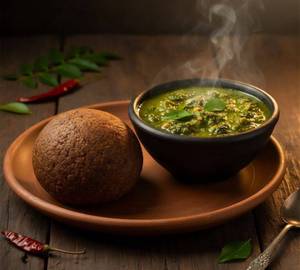Ragi Ball And Samber