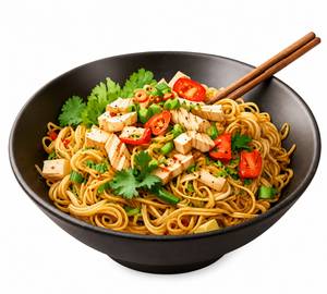 Singapore Chicken Noodles