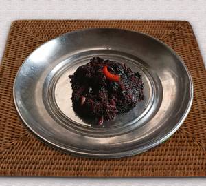 1 Plate Lal Shak Vaja