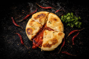 Schezwan Kulcha Sandwich