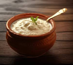 Plain curd