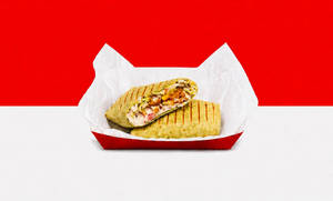 Garlic Burst Krunchy Chicken Wrap