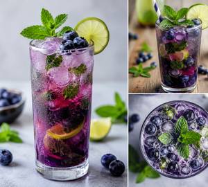 Blue Berry Mojito