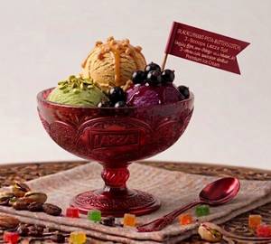 (Blackcurrant-Pista-Butterscotch) 3-Scoops Lazza Spl Premium Ice Cream
