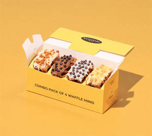 Assorted Mini Waffles [Pack of 4]