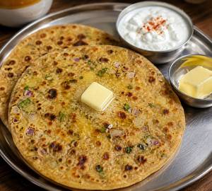 2 Aloo And Pyaaz Ka Parantha