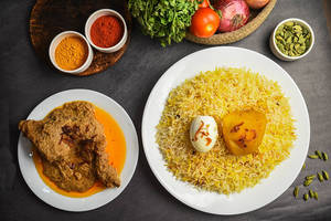 Egg Dum Biryani Combo