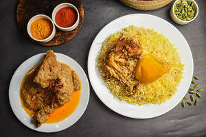 Chicken Dum Biryani Combo