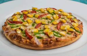 Corn Capsicum Pizza