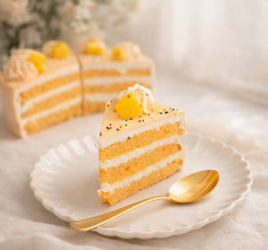 Mango Pastry (100% Eggless)