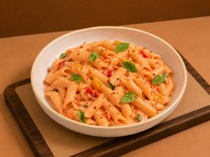 Pink Sauce Penne Pasta – Veg