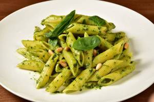 Pasta In Green Sauce