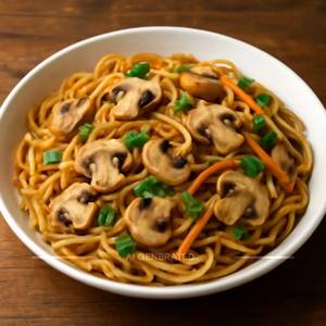 Mushroom Chowmein