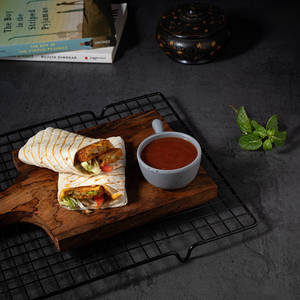 Aloo Tikki Wrap