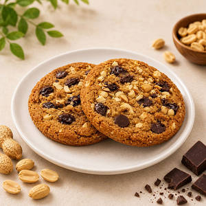 Peanut & Chocolate Chip, Chunky Cookie