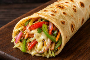 Cheesy Veggie Fiesta Roll