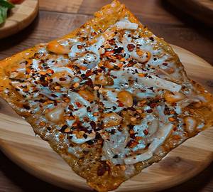Paneer Bread Pizza