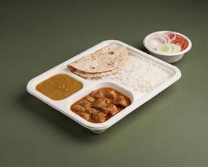 Homely Chicken Curry Thali