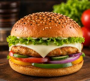 Veg Cheese Burger