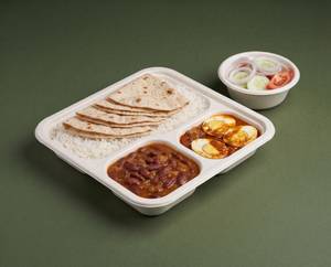High Protein Egg Thali