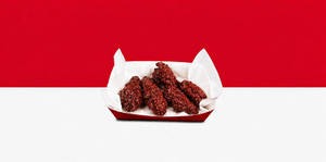 6 Krunchy Barbeque Chicken Wings
