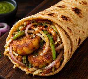 Potato Tikki Roll