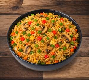 Mushroom fried rice [full]