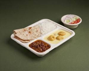 Punjabi Kadhi Thali