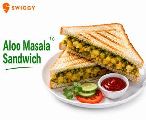 Aloo Masala Sandwich