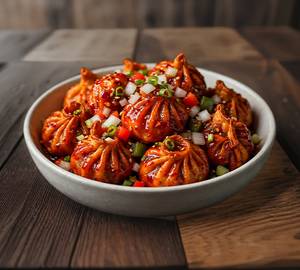 Veg Chilli Momos 8 Pieces