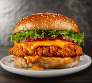 The artemis tikka burger (ufo burger)