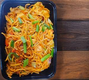 Chicken Schezwan Pan Fry Noodles