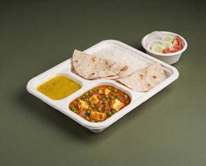 Matar Paneer Thali