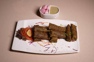 Haryali Seekh Kebab