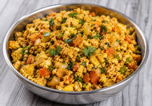 3 Anda Ki Bhurji
