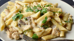 White Arebian Chicken Pasta